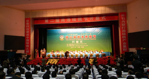 第二屆商洛核桃節(jié)開(kāi)幕
